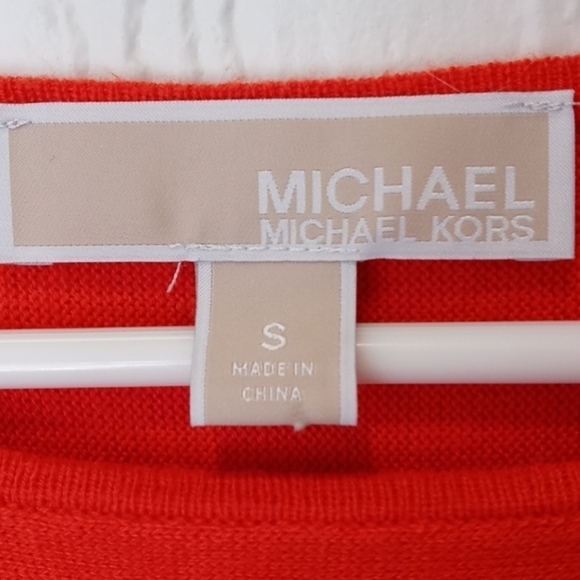 Michael Kors small sweater Orange light weight - Picture 2 of 4